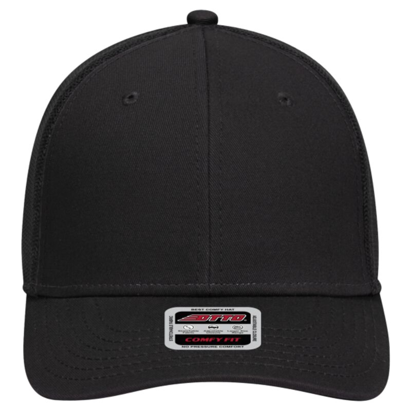 OTTO CAP® OTTO COMFY FIT® 6 Panel Low Profile Mesh Back Trucker Hat Thumbnail